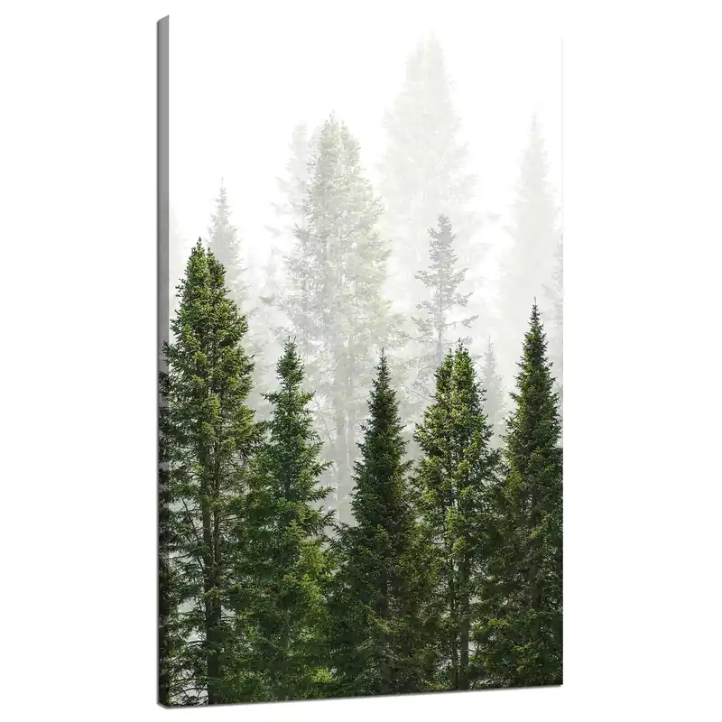 Preț promoțional Tablou pe pânză Copaci din pădure tropicală 70x120 cm