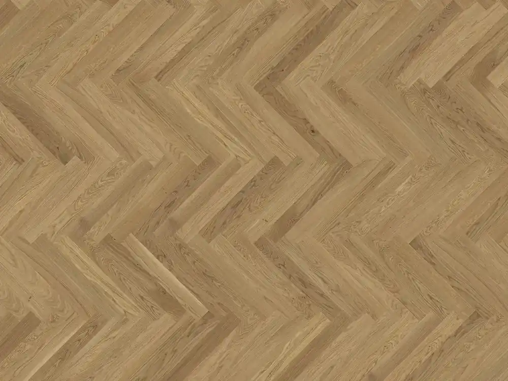 Reducere extra Parchet dublustratificat stejar Oak CD Matt Lacquer Herringbone Kahrs