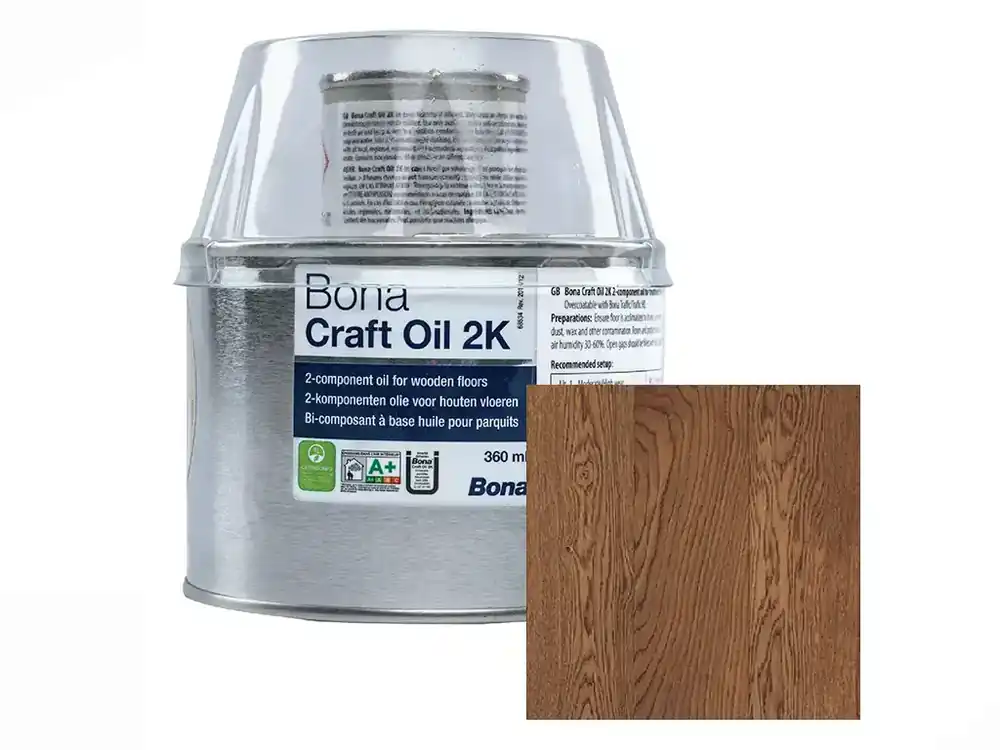 Cumpără online Ulei rosiatic/roscat parchet Craft Oil 2K Umbra BONA 400 ml