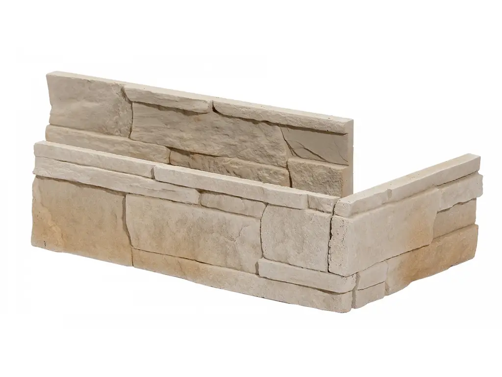 Livrare expres Colt piatra decorativa crem exterior Abra 1 STEGU