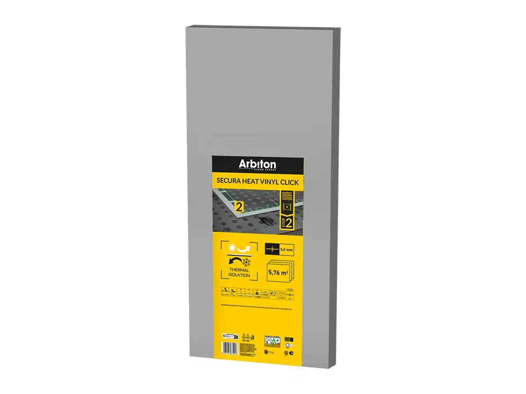 Ultima șansă Substrat parchet SPC Secura Heat Vinyl Click ARBITON