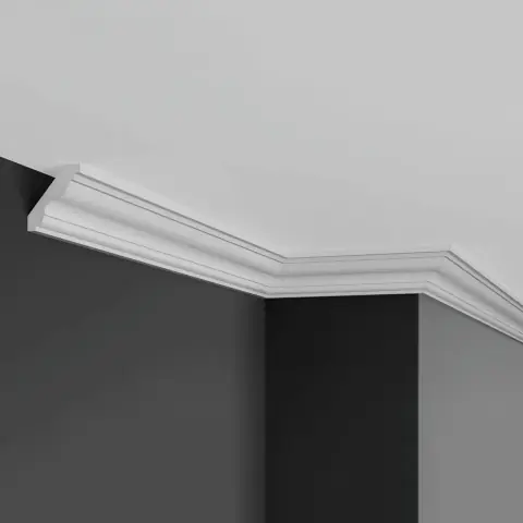 Plată securizată Cornisa poliuretan flexibil P931F - 5.5x5x200 cm