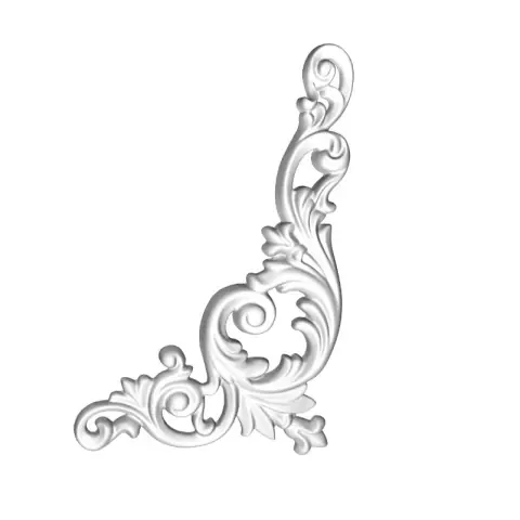 Chilipir Ornament din poliuretan A611R - 26x12.6x1.5 cm