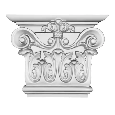 Preț redus Capitel pilastru din poliuretan PL259R - 19.1x21.6x6.5 cm