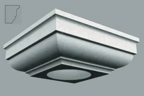 Capitel coloana exterior F01A-45x25x64cm Plată sigură