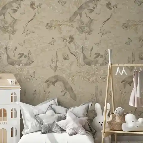 Bestseller Fototapet Fox And Fly Away - personalizat, VLAdiLA