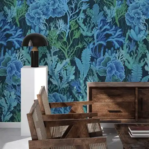 Fototapet Corallium Cuvier, Blue - personalizat, VLAdiLA Ofertă exclusivă